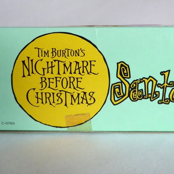 NEW VINTAGE 1993 HASBRO NIGHTMARE BEFORE CHRISTMAS SANTA POSEABLE PUPPET - Picture 7 of 8